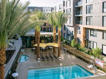 Resort-style pool
